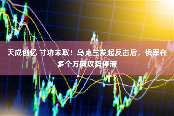 天成创亿 寸功未取！乌克兰发起反击后，俄军在多个方向攻势停滞